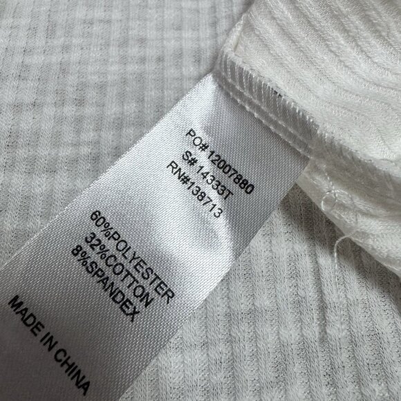 Doe + Rae Sweater Ivory Lightweight Long Sleeve Pullover Women’s Size Medium NWT - Picture 11 of 11